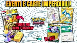 TORNA IL SET DELUXE EX! MA COME FUNZIONER&Agrave;? + EVENTI E NUOVE PROMO! Pokemon TCG Pocket?