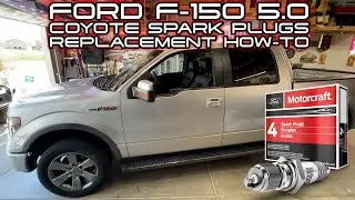 Ford F-150 5.0 Coyote Engine Spark Plugs Replacement How-To