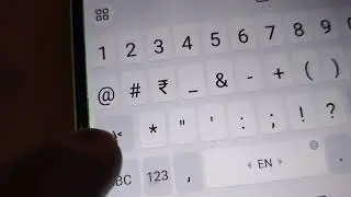 how to type infinity symbol in android phone