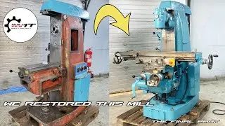 SAJO milling machine restoration - THE FINAL PART