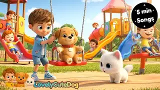 Happy Morning Song for Kids 🎵 Playground Playtime Fun | 3D Cartoon