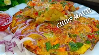 How to make Chips Mayai/Zege||Chips Mayai Recipe||Quick and easy recipe.