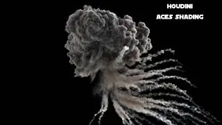 Houdini - ACES color workflow for explosions