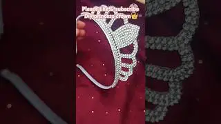 Diy princess crown //👑💗//Diy crown for birthday girl #shorts #trending #ytshorts #viralvideo #diy