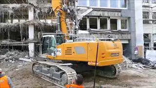 Liebherr R 960 Demolition Ehlert&Söhne in Aktion, Teil 2