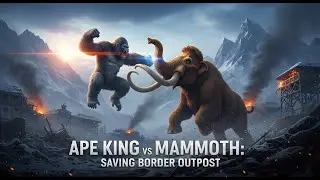 Ape King vs Mammoth: Saving the Himalayan Mountain Border Outpost | Monster Battles