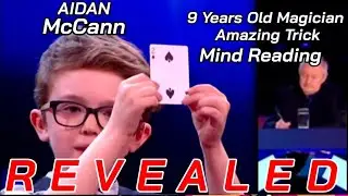AIDAN McCANN CARD TRICK- REVEALED (in hindi) (Irland Got Talent -aidan McCann mind reading trick)