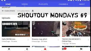 MORE SHOUTOUTS #9!!!(Shoutout Monday Series)