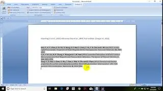 Importing references from endnote to ms-word
