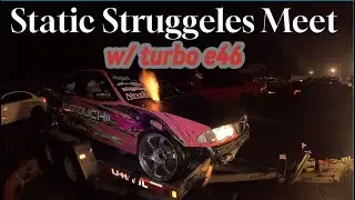 TAKING TURBO E46 WRAP REVEAL TO STATIC STRUGGLE'S STANCE MEET!!!