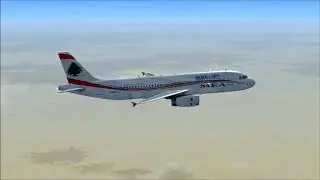 Middle East Airlines ME405 A320-200 OD-MRL '5000th Airbus' Kuwait (KWI) - Beirut (BEY)