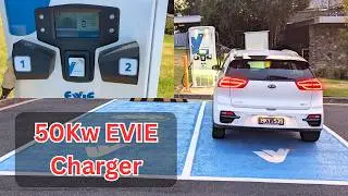 DC Charging My Kia Niro On A 50KW Evie Charger