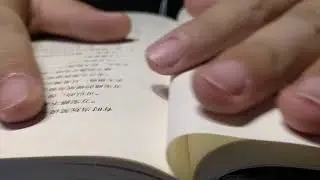 ASMR ノルウェイの森 Flip book（翻书的声音）#3