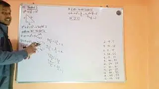 Right angle trangle triplets all class ke lia