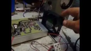 50 watt AMPLIFIER FOR BROADCAST FM INPUT 0.5 WATT ( 13.8 volt )  99.5 MHZ