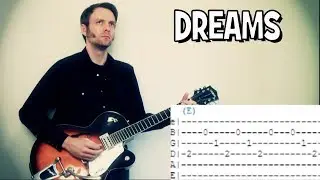 Dreams Cranberries Chords & Guitar Tab with Guitar Lesson RIP Delores O'Riordan