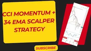 CCI MOMENTUM  + 34 EMA SCALPER STRATEGY