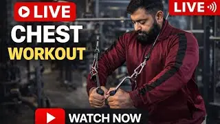 LIVE Chest Workout 🔥 Build Bigger Chest at Home & Gym | Fitness Hub 24