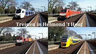 Treinen op station Helmond 't Hout