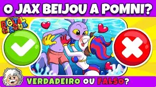 Super Quiz Circo Digital 🃏| VERDADEIRO ou FALSO | O Incrível Circo Digital | Digital Circus | #quiz