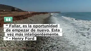 Reflexi&oacute;n. Playa Punta Colonet Ensenada BC M&eacute;xico