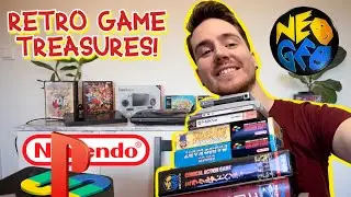 RETRO GAME TREASURES FOUND! │ Retro Game Pickups