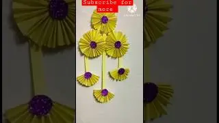 #wallhanging  #youtubeshorts #shortvideo #decoration  #craft #creative #adcreativity #papercraft
