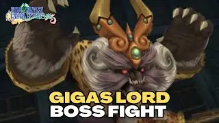 Final Fantasy Crystal Chronicles Remastered &ndash; Gigas Lord Boss Fight (Normal Mode) | Moschet Manor