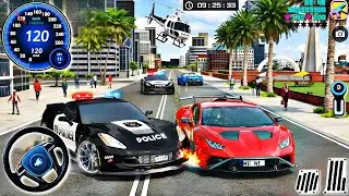Police Car Chase Simulator 3D - Real Cop Car Driving - Android Gameplay