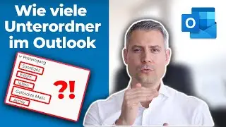 Wie viele Unterordner in Outlook