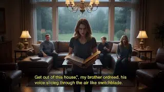 &ldquo;GET OUT OF THIS HOUSE,&rdquo; MY BROTHER ORDERED, HIS VOICE SLICING THROUGH THE AIR LIKE A SWITCHBLADE.