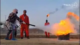 F1 Marshals training at The Track Jeddah