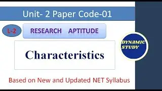Characteristics of Research Lesson-2