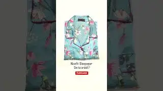 Silk Night Suits l Nicefit Sleepwear l Best Night Dress in Pakistan l #nighty #sleepwear #pajamas
