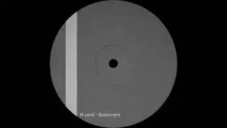 R cord - Statement