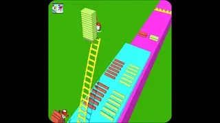 Ladder Race 3D Level Gameplay 1-2-3-4-5