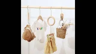 Clothing store hook S hook hanger  display props show solid wood pants rack clip scarf rack