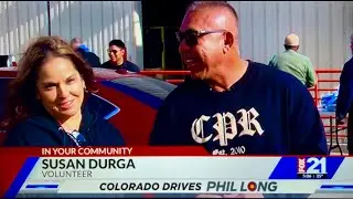 FOX21 NEWS освещает благотворительную акцию Pueblo Turkey Giveaway, в ходе которой было разыграно...