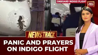Indigo Flight Lands Safely After Hailstorm Damage: Passengers' Harrowing Mid-Air Experience