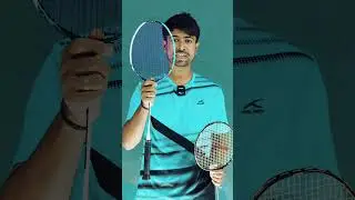 2 knots vs 4 knots string difference #bad #badminton #shorts #youtubeshorts