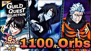 NEW SUMMON ANIMATIONS GUILD QUEST SELECTION 1100 ORBS Bleach Brave Souls