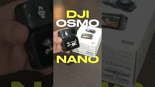 DJI Osmo Nano Unboxing (ASMR): Wearable Camera, Bigger Sensor, 4K 120fps recording