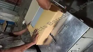 Процесс печати и производства жести для запрета парковки - Ashok Products, Барода