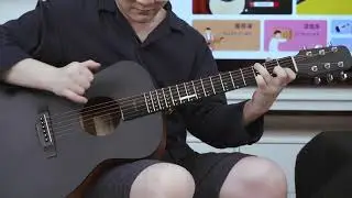 Nice Guitar Show by Mr. Luo with Black Poputar Kepma Co-brand Edition(Review)
