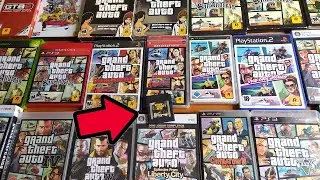 A MAIOR COLEÇÃO DE GTA com 22 jogos diferentes (quase FULL SET)