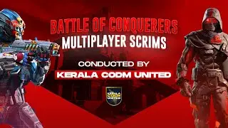 KERALA CODM UNITED MP SCRIMS | BATTLE OF CONQUERERS | SEASON 3 || SEMIFINALS ||