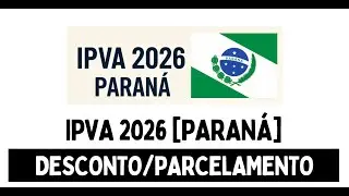 IPVA 2026 - Como emitir boleto &agrave; vista ou parcelado
