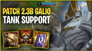Support Tank Build Galio | Wild Rift Galio Gameplay