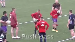 Push pass and quick hands