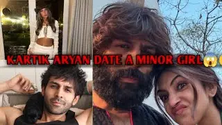 Is kartik date a minor girl but what about sreeleela#kartikaaryan#dating#rumour#sreeleela#girlfriend